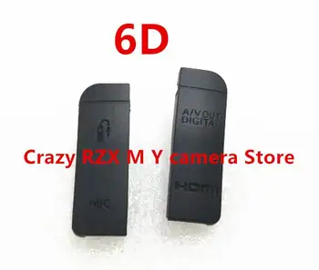 Kvaliteetne UUS USB/HDMI-ühilduvate DC IN/VIDEO OUT Kummi Ukse Alumine Kaas Canon EOS 6D digikaamera Remont Osa