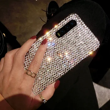 Luxury Crystal Full Diamond Telefoni Puhul Huawei P30 P40 P20 Mate 40 30 20 Au 30 Lite Pro P Smart 2019 2020 jewelled Kate 0