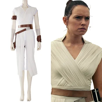 Star Cosplay Sõjad Cosplay Kostüüm Tõus Skywalker Rey Cosplay Kostüüm Jedi Täielik Ülikond Naiste Halloween Kostüüm