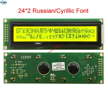 2402 242 24x2 lcd ekraan koos vene kirillitsa Font LC2421