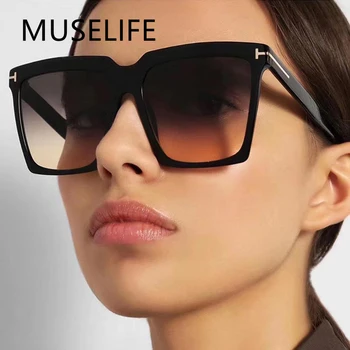 MUSELIFE Fashion Square Disainer Päikeseprillid Luksus Naiste Cat Eye Päikeseprillid Classic Retro Prillid UV400