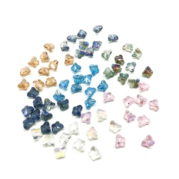 30pcs/palju Värviline Kristall Liblikas Helmed Ehete Tegemise Ehted Diy Beads Vaenlane Tegemise Käevõrud Ehted Aksessuaarid