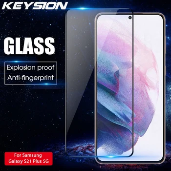 KEYSION Karastatud Klaasist Samsung Galaxy S21 Ultra 5G S21+ Plus Ekraan Kaitsja Telefon Full HD Glass Film Galaxy A52 A72 5G 0