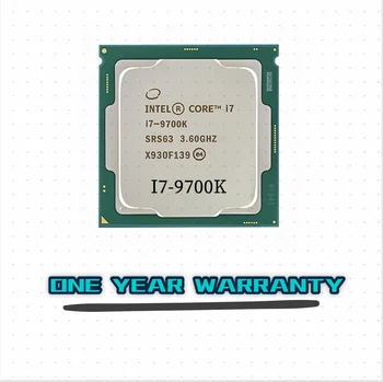 Intel Core i7-9700K i7 9700K 3.6 GHz Kaheksa-Core Kaheksa-Lõng CPU Protsessor 12M 95W ARVUTI Desktop LGA 1151 0