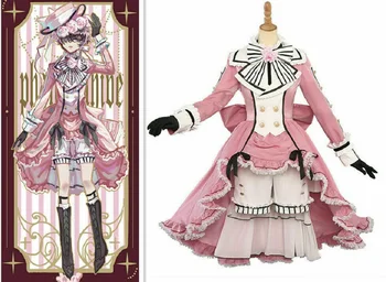 Kuroshitsuji anime cos riided Ciel Phantomhive cosplay kostüüm kleit