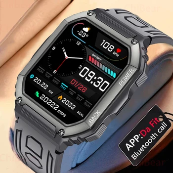 2022 Uus Bluetooth helistamine Smart Watch Mehed tervisespordi-Tracker Kohandatud Dial Südame Löögisageduse Monitor Liikumist Jälgida Smart Watch Mehed+Kast