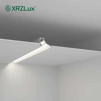 XRZLux Süvistatavad LED Aluminum Lineaarne Baar Tuled Interjööri Disain Lae-Seina Decor Valgus Kanal Alumiiniumprofiilist Valgustus