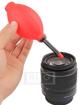 Punane / Must Värv Kaamera Cleaner Puhastus Õhu Puhur Tolmu Canon Nikon Sony DSLR Mini Videokaamera Objektiivi Filtri