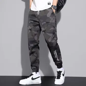 Joggers Cargo Püksid Meeste Haarem Püksid Multi-Tasku Kamuflaaž Mees Puuvill Sweatpants Streetwear Vabaaja Püksid Kõrge Kvaliteediga