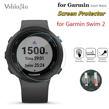3TK Screen Protector eest Garmin Swim 2. Ring Sport Smart Watch Anti Scratch Karastatud Klaasist kaitsekile