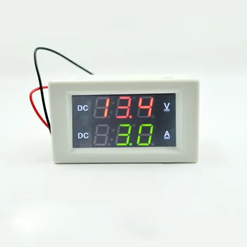 SM 100V20A Digitaalne Voltmeeter Ammeter KS V AMP Tester Näidik punane ja roheline Led sõltumatu toide