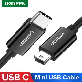 Ugreen USB-C Mini USB Kaabel Thunderbolt 3 Mini USB Type C Adapter sobib MacBook pro MP3 Mängija, Digitaalne Kaamera HDD Type-c Kaabel