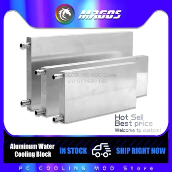 Alumiinium Water cooling CPU Plokk Radiaator High-Tech Pooljuht-Kiip 80*160 80*250mm 125*250mm