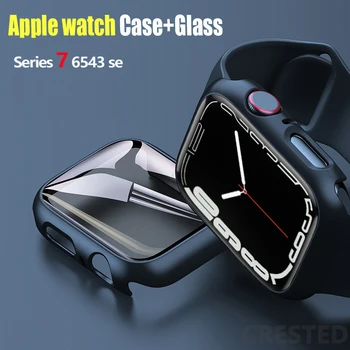 Klaas+Kate Apple Watch juhul 44mm 40mm 42mm 38mm iWatch Accessorie Ekraani Kaitsekile Apple vaadata serie 3 4 6 SE 7 8 45mm 41mm