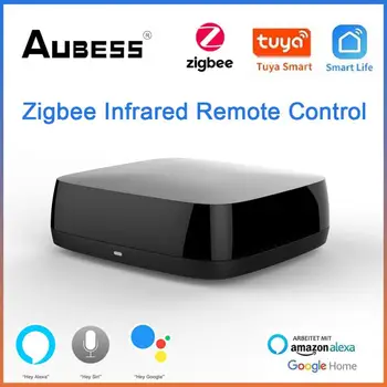 Tuya Zigbee IR Kaugjuhtimispult kliimaseadme TV, Smart Home Universaalne Infrapuna pult Alexa,Google Kodu