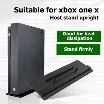 Vertikaalne Konsool Jahutus Seisab Kerge Mängu Mängima Elemendid Xbox Üks X Scorpio Mängukonsool Baasi Omanik