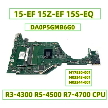 HP 15-EF 15Z-EF 15S-EQ Sülearvuti Emaplaadi Koos UMA R3 R5 R7 CPU M17530-001 M03343-601 M03344-001 DA0P5GMB6G0 (0P5G) DDR4 0