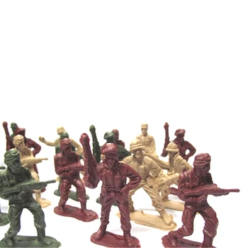 50tk 5cm Plastikust Sõdur Mudel II Maailmasõja Sõdur sõjalise Mänguasjad Parim sünnipäev jõulukinke Poisid Mänguasjad Lastele
