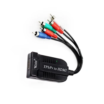 Wiistar Komponent RGB YPbPr HDMI Converter YPbPr/RGB+ R/L audio to HDMI Audio Video Adapter HDTV XBOX
