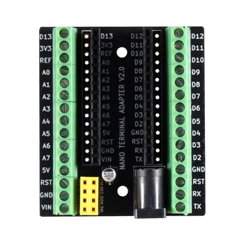 Nano-V3.0 AVR ATMEGA328P Terminal Adapter Expansion Board NRF2401+ Expansion Liides DC Arduino jaoks