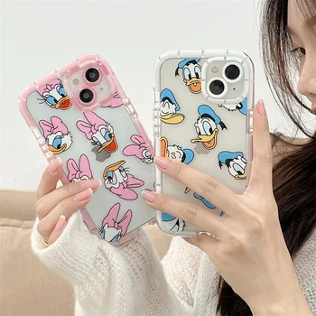 Disney Donald Duck Päevavalgus Telefon Case For Iphone 13 Mini 12 11 Pro Max Xs XR 7 8 Plus Pehmest Silikoonist Trahvi Auk Katta 2022 0