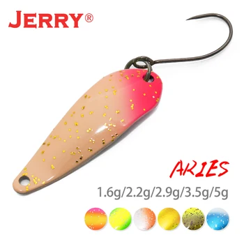 Jerry JÄÄR kerge forell lusikad ala UV-värvid ketramine kalapüügi särab baubles spinner landid sööt