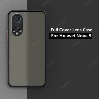 Näiteks Huawei Nova 9 Puhul Huawei Nova 9 Katte Värv Raami Põrutuskindel Kaitseraua Matt Läbipaistev Jaoks Fundas Huawei Nova 9 Juhul 0