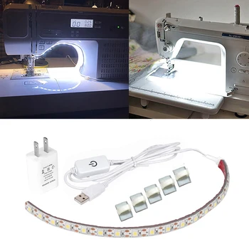 Õmblusmasin LED Riba Light Kit 11.8 tolline DC5V Paindlik USB-Õmblemine Valgus 30cm Industrial Machine Töötavad LED Tuled 0