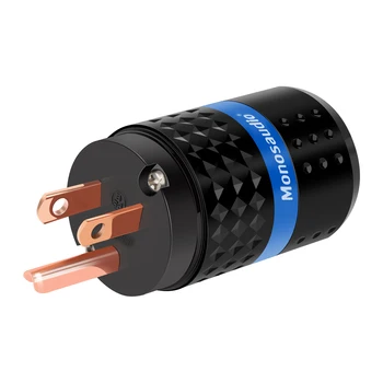 Monosaudio M102/F102 99.998% Puhas Vask MEILE AC Power Plug & IEC320 C13 Pesa Audio DIY Vooluvõrgu Kaabel