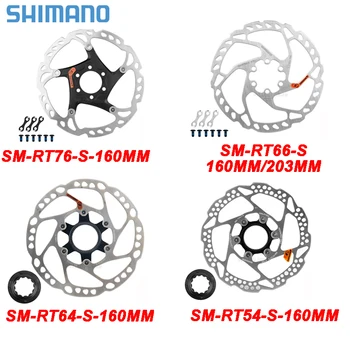 SHIMANO RT76/RT64/RT54 160MM/180MM/203MM Mountain bike Lähis Piduri Ketas RT66 6 Küüned piduriketta DEORE XT MTB Rootor