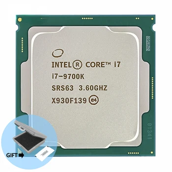 Intel Core i7-9700K i7 9700K 3.6 GHz Kaheksa-Core Kaheksa-Lõng CPU Protsessor 12M 95W ARVUTI Desktop LGA 1151