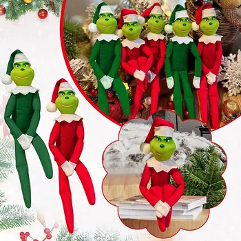 Roheline Vaimu Jõulud Nukud, Dekoratsioonid Võlu Jõulukaunistused Kodu Jõuluehted Ripuvad Pool Tarvikud
