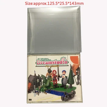 Läbipaistev Selge kast PS1/DC Dreamcast /SS mäng kaart lahter plastikust PET Protector kogumise ladustamise kaitsva box 0