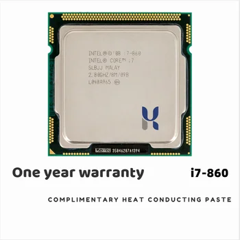 Intel Core i7-860 i7 860 2.8 GHz Quad-Core Kaheksa-Lõng CPU Protsessor 8M 95W LGA-1156 kontakt müüa i7 870