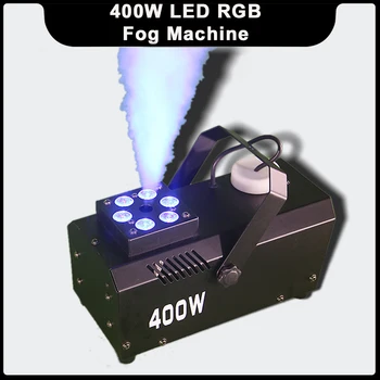 YUER Uus Mini 400W DMX Remote RGB LED Udutuled Masin Vertikaalne Suitsu Masin Professionaalne Fogger Etapi DJ Baar Partei Seadmed