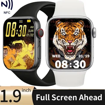 Smart Watch Mehed Naised 1.9 tolline Lõpmatu Ekraan, NFC Tracker Bluetooth Kõne Sport Vivo Y72 5G Y52 Tecno Pova 2 Flip Sony Xper