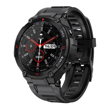 K22 Smart Watch Mehed Bluetooth Kõne Kohandatud Vaadata 1.28 tolline IPS Nägu Smartwatch Aku 400Mah Sport Watchs Vs T-Rex Pro Meestele
