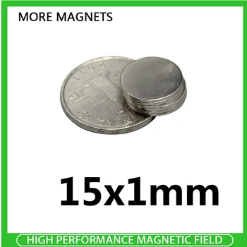 10/20/50tk 15x1mm Võimsad Magnetid 15mmx1mm Lahtiselt Leht Neodüüm Magnet 15x1mm Alalise NdFeB Tugev Magnet 15*1mm