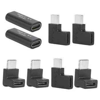 Mini USB Type C Adapter Micro-USB-USB Konverter-USB-C Tüüpi) ja USB Type C Adapter-Micro pesa Tüüp-C USB-C USB2.0 Ühenduspesa