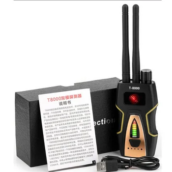 T8000 Anti-Spy Traadita RF Signaali Detektor GSM Audio Finder GPS-Scan Detektor Raadio Anduri Mõõtmise Vahendid Käsitseda Töövahendeid