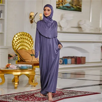 Moslemite Eid Maxi Kleit Pikk Khimar türgi Islami Kummardamine Rüü hijab Abaya riided Tahke Jilbab Riideid Dubai araabia Riided