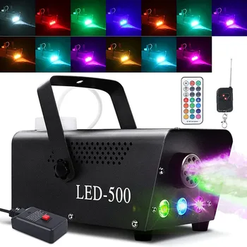 500W LED Udutuled Masin/Wireless Remote Control Vine Koos RGB LED Tuled/Suitsu ja Viski/Halloween DJ Pool Pulm Etapp