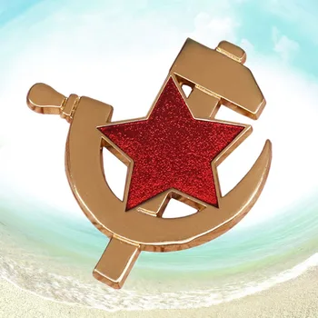 VENEMAA Sotsialistliku Red Star, nõukogude liidu Sümbol, Haamer, Vasar Ikoonid Pääsme pross