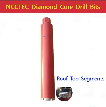 [ Koonusekujuline Katus-kujuline Segmentide] 25-180mm * 370/450mm Võra Teemant Core Drill Bits/1