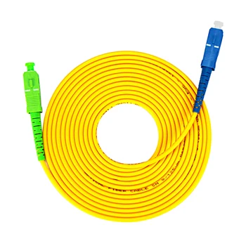10TK/Palju SC/APC-SC/UPC-SM 2mm/3mm Fiber Optiline Jumper Cable Single Mode Laiendamine scapc scupc Patch Cord Tasuta Shipping