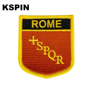 Rooma Lipu Kilbi Kuju Raud Tikandid Laigud, Nägin Ülekande Plaastrid Õmblemine Taotluste Riideid Tagasi Pac