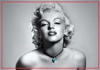 Dekoratiivsed Lõbus Magnetid 78*54*3mm Marilyn Monroe külmkapimagneteid 20243