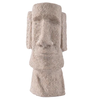Liivakivi Kuju Marmorist Skulptuur Käsitsi Nikerdatud Abstraktse Kunsti Skulptuur Figuriin Kodus Laua Office Käsitöö Moai
