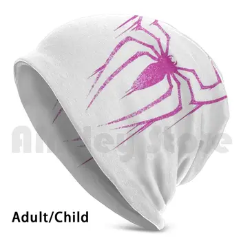 Spider Sümbol ( Roosa Versioon ) Beanies Pullover Ühise Põllumajanduspoliitika Mugav Spider Spidergwen Gwen Stacy Roosa Koomiksid Hämmastav
