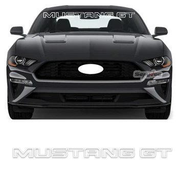 Car Styling, esiklaasi Kleebised Tagumine Tuuleklaas Aknas Decal Ford Mustang GT Shelby GT500 GT350 S550 Auto Tarvikud
